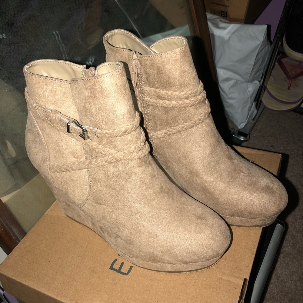 JustFab booties